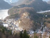 [0013] Castle Hohenschwangau and Lake Alp